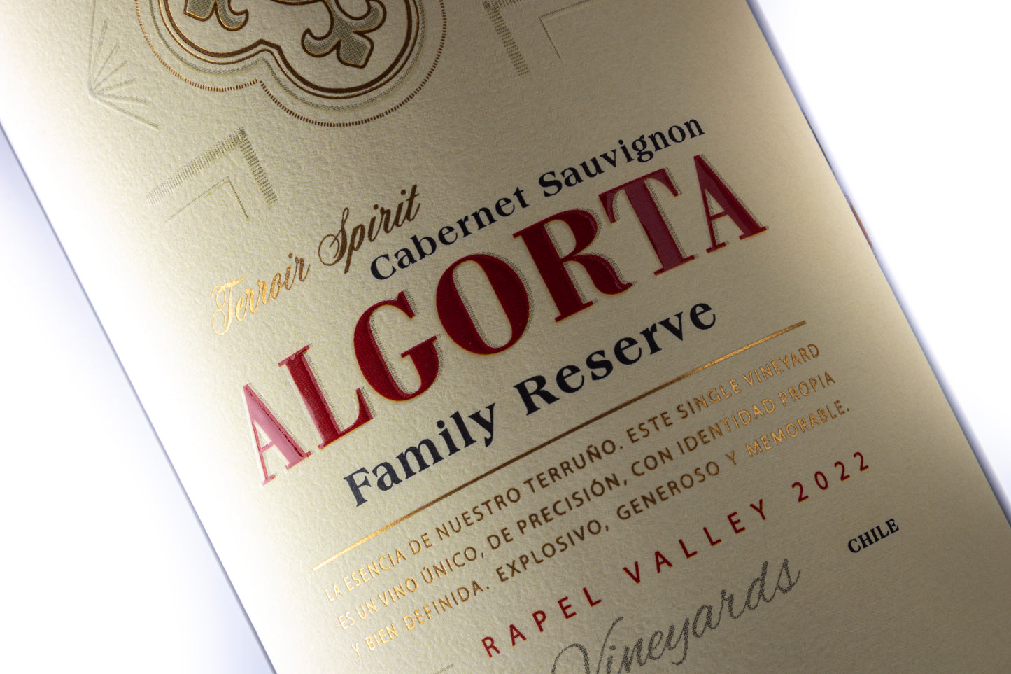 RESERVA DE FAMILIA - CABERNET SAUVIGNON - 6 BOT 750 ML