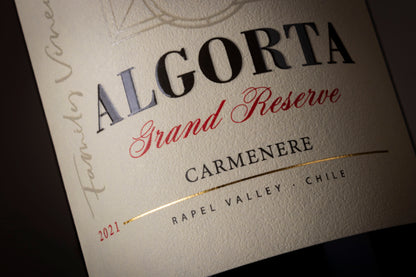 GRAN RESERVA - CARMENERE - 6 BOT 750 ML