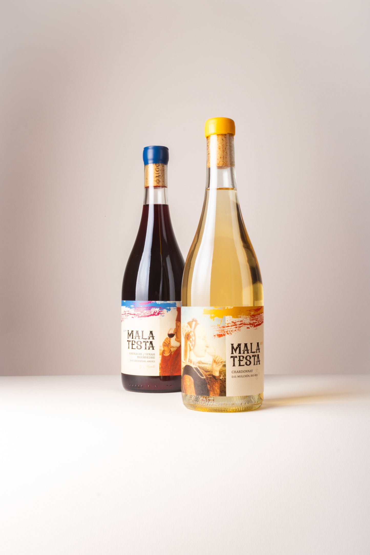 MALA TESTA, CAJA MIXTA (GSM & Chardonnay), 6 BOT 750 ML