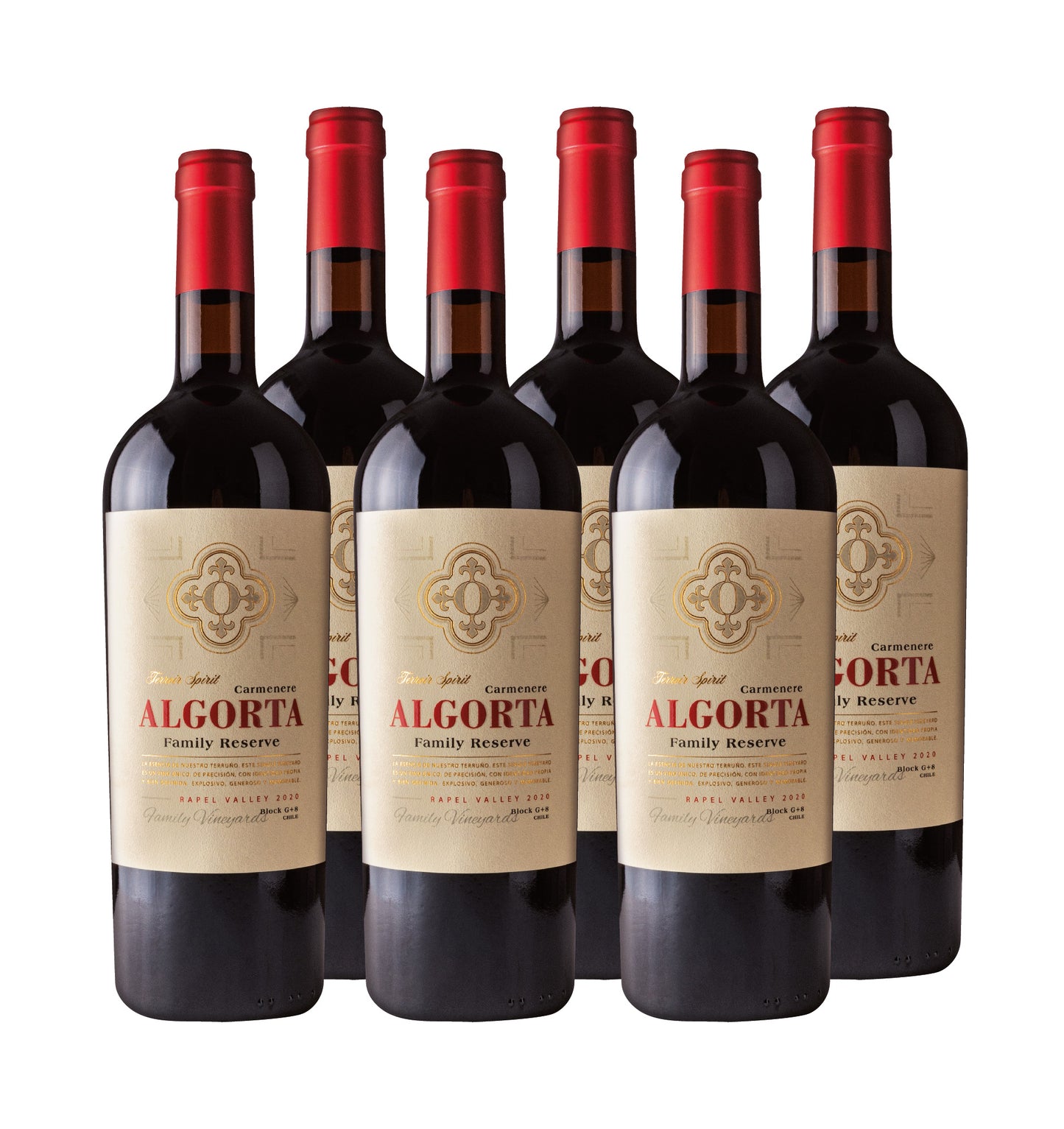 RESERVA DE FAMILIA - CARMENERE - 6 BOT 750 ML