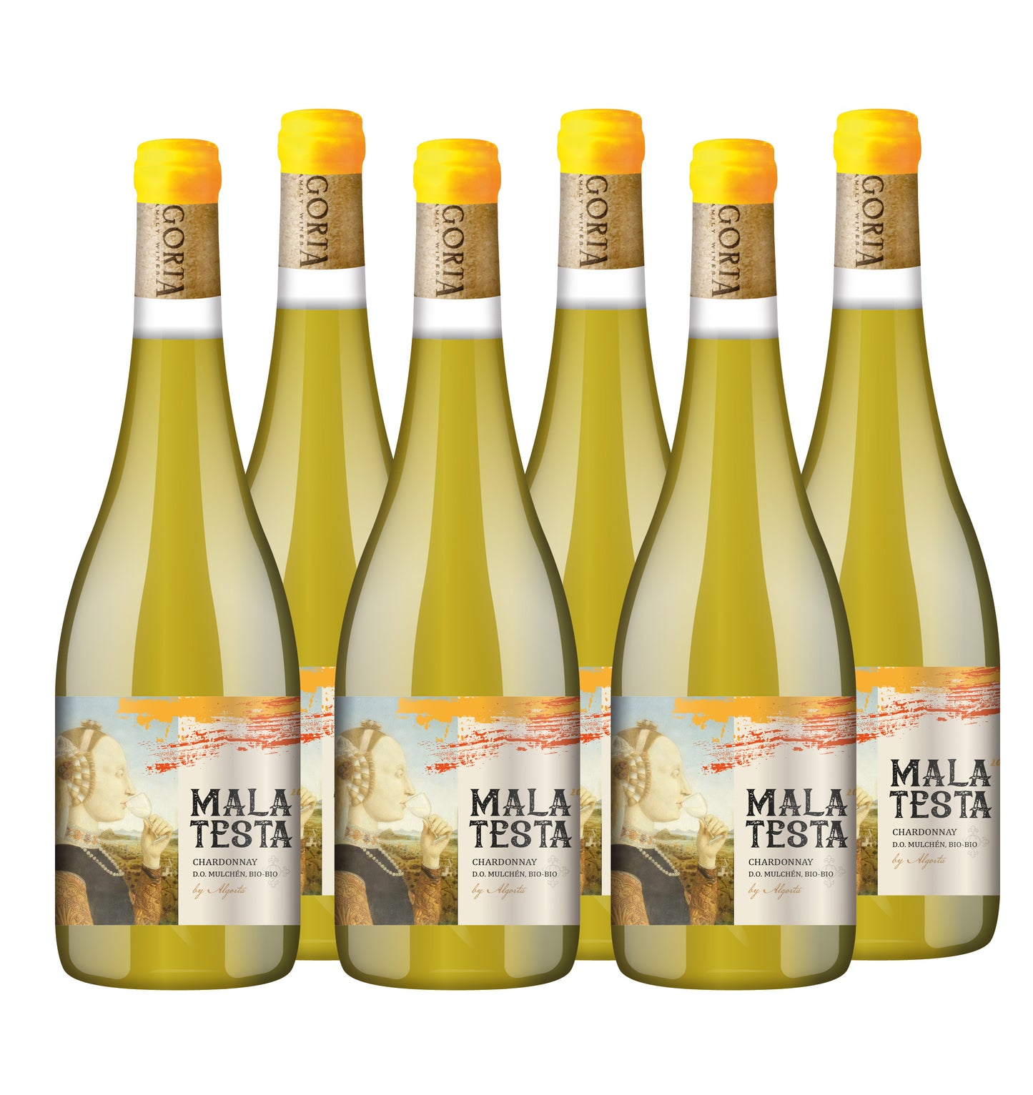 MALA TESTA - CHARDONNAY - 6 BOT 750 ML