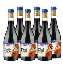 MALA TESTA - GSM (Grenache / Syrah / Mourvedre) - 6 BOT 750 ML