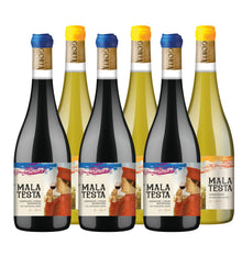MALA TESTA, CAJA MIXTA (GSM & Chardonnay), 6 BOT 750 ML